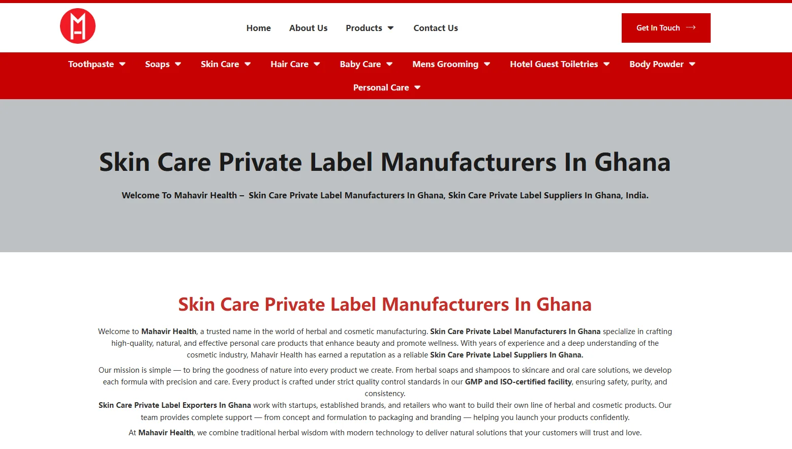 Top 7 Cosmetics Manufacturers in Ghana